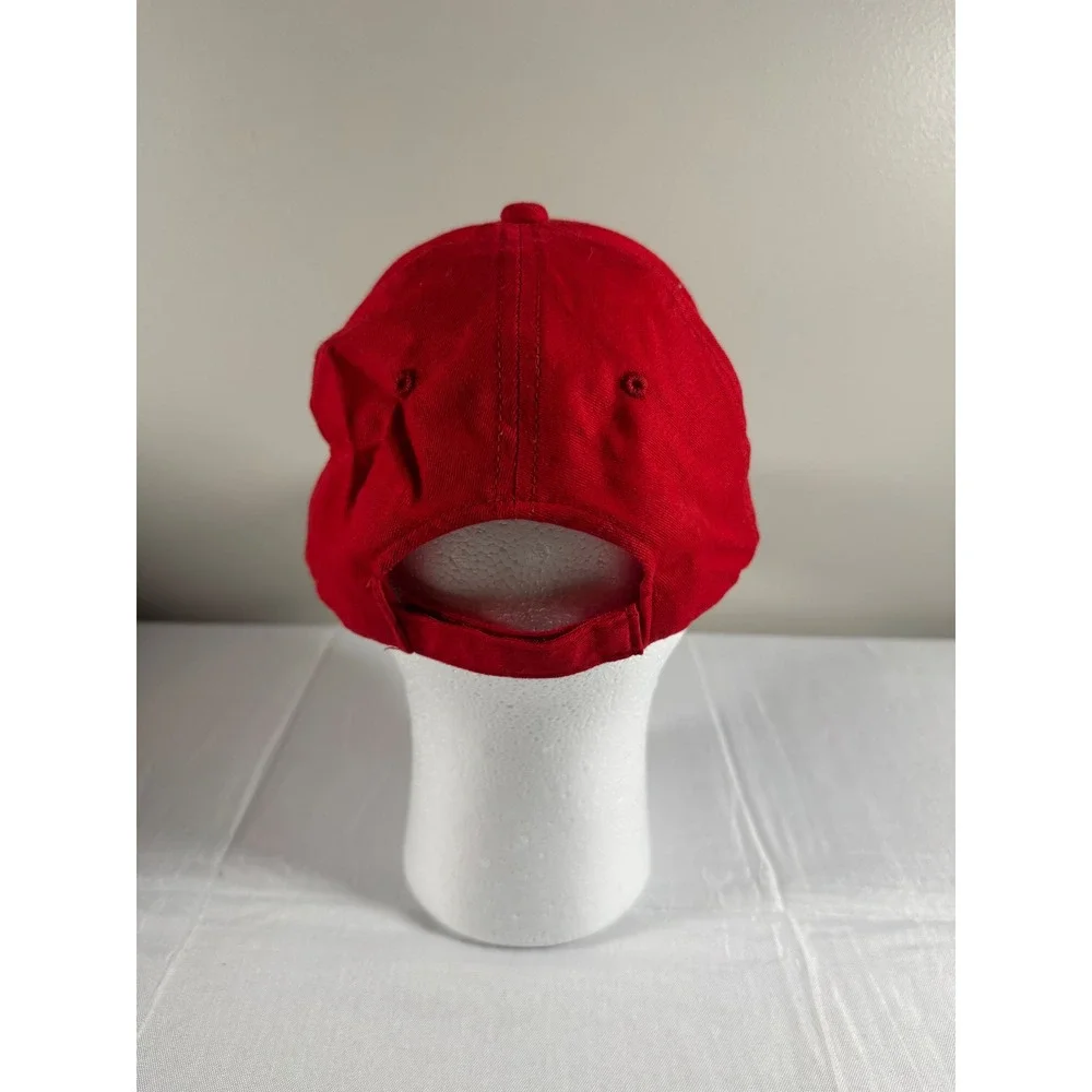 Outdoor Cap Iwo Jima 1945 Military Veteran Red Baseball Hat Adjustable Strap